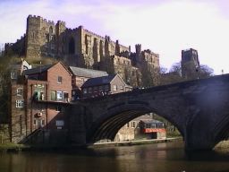 Durham Castle and River